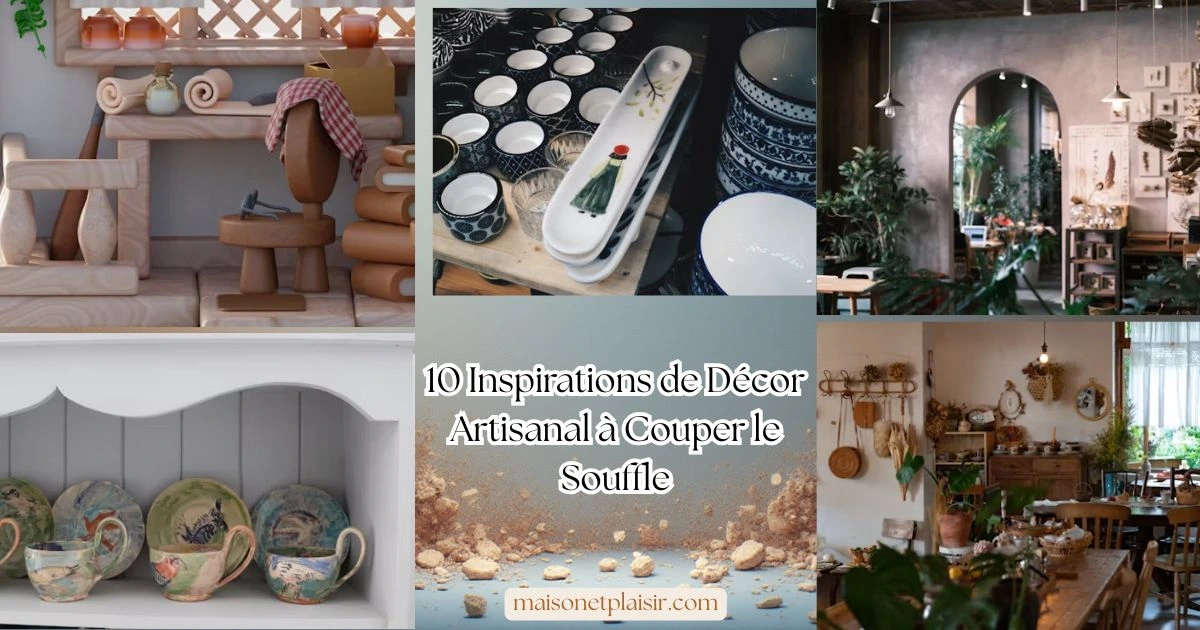10 Inspirations de Décor Artisanal à Couper le Souffle