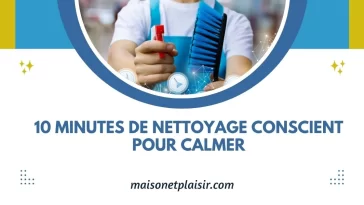 10 Minutes de Nettoyage Conscient pour Calmer