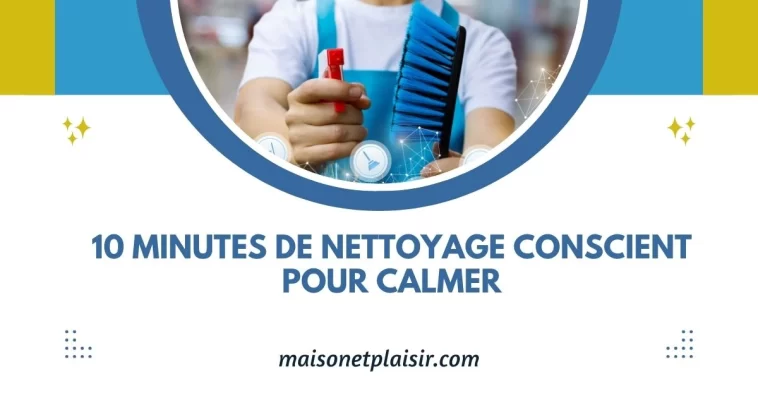 10 Minutes de Nettoyage Conscient pour Calmer