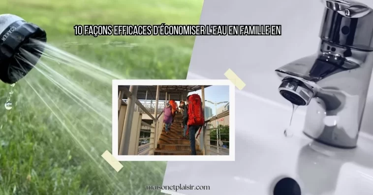 10 façons efficaces d'économiser l'eau en famille en 2025