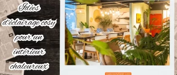 8 Idées d'éclairage cosy pour un intérieur chaleureux